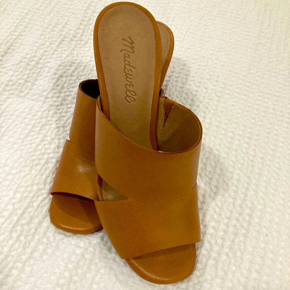 Madewell open toe mules